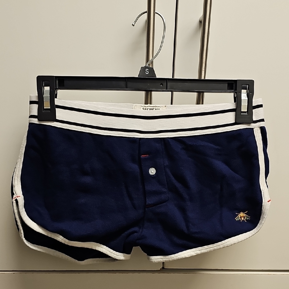 Blue Briefs with Classic Design and Sporty Trim